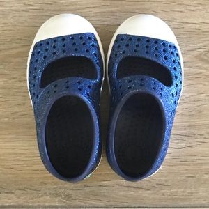 Native Shoes, glitter mary janes